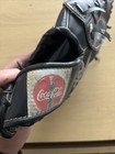 Vintage Black White Sox Coca-cola Baseball Glove Cowhide Laced Flex Action 2605 