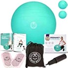 Birthing Ball For Pregnancy   Labor - 18 Page Pregnancy Ball Exercises Guide    