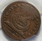 1787 Fugio Cent - Pointed Rays - 4 Cinquefoils  N  9-p  Pcgs Vf-detail Scratch