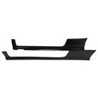 Pair Side Skirts Rocker Panel Black Kit For Honda Civic Coupe 2dr 2006-2011