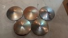 Set Of 5 Vintage Hubcaps