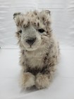 Hansa Snow Leopard Wild Cat Lying Plush Soft Toy Stuffed Animal 14   