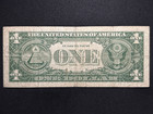 1957 Series B United States One Dollar Blue Seal Silver Certificate   Circulated