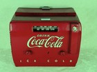 Original Coca Cola Cooler Am Bakelite Tube Radio 1949 Works Great