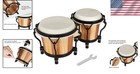 Professional Bongo Drum Set With Tuning Wrench