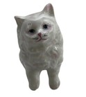 White Persian Kitty Cat Figurine Vintage Beautiful Ceramic Numbered 2470 Japan