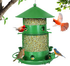 Metal Bird Feeder - Large Capacity Cardinal Feeder For Bird Lovers  Hanging D   