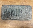 Vintage Fdny Permit License Plate Tag 10455 Fire Department New York Obsolete