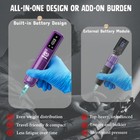 Complete Wireless Tattoo Kit Neebol Rotary Pen Set With Needle Ink Beginner Gift