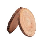Wood Slices Round Discs Tree Bark Log Wooden Circles Rustic Craft Diy 3cm - 30cm