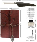 Quill Pen And Ink Set  Antique Feather Dip Calligraphy Pen Set  Including Feathe