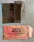 Vtg Hercules Mica Sheets From Sears Roebuck Used In Heating System 1929  Nos