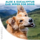 Earwell By Vetwell Dog Ear Wipes - Otic Cleaning Wipes For Infections And