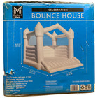 Member s Mark Quick Inflate Celebration White Bounce House With Carry Bag