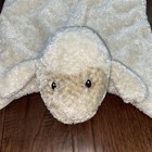 Baby Gund Comfy Cozy Lamb Lovey  5865 Cream Security Blanket Play Mat Plush Toy