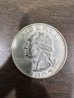     1865 George Washington  Silver Dollar Replica 
