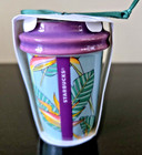 2017 Starbucks Hawaii Ceramic Tumbler Bird Of Paradise Christmas Ornament