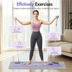 Pilates Board Portable Split Ab Board With Lcd Display For Full - Body Exercise