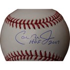 Cal Ripken Autographed signed Baltimore Orioles Oml Baseball Hof Fan 44434