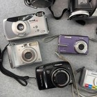 Digital Camera Lot 16 Canon Panasonic Kodak Pentax Minolta Parts Repair Untested
