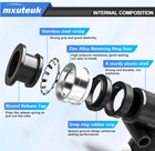 53pcs  Quick Connect Air Hose Fittings Kit 1 8  1 4  3 8  1 2  Push To Connect