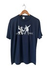 Vintage Guys And Dolls T Shirt Men   s Large Navy Blue Musical Theater Promo 80   s