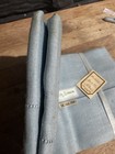 Irish Linen Pillow Case 1 Pair 21x33 Blue Read Description