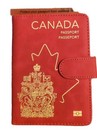  Men s Women Luxury Wallet Canada Passport Rfid Blocking Card Holder Id Travel 