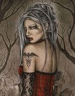 Jessica Galbreth                                           Vampire Enchanted Art 5x7 Mini Print New