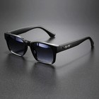 Quality Square Polarized Sunglasses Men Metal Core Uv400 Unisex Sun Glasses Trav