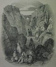 1835 Paper  Mount Sinai Israel Ascent  Swordfish  Iran Persia Bazaar Shish Kebob
