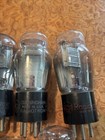 Lot Of 7 Vintage Radio Vacuum Tubes Untested Rca  Sylvania  Cunningham  Tung Sol