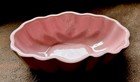 Cookson Pottery  Planter - Bowl  603 - Oval Scalloped Edge - Pink - Vintage -