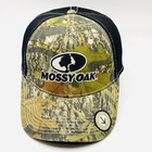 Mossy Oak Hat Flex Fit S m Mens Camo Baseball Cap Outdoor Hunting