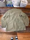Vintage Olive  1958 Vietnam War Cold Weather Field Jacket Og-107  M-65