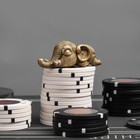 Poker Card Guard Crouch Elephant  Lucky Poker Protectors  Metal Elephant Gifts