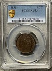 1835 Classic Head Half Cent  1 2 Cent  Pcgs Au53 Bn Free Ship