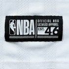 Nba Logo Basketball Jersey Mens Small White Red Blue Official Licensed Apparel