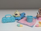 Littlest Pet Shop Seaside Celebration Lps  518 Dachshund Pelican  517 Fish  519