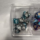 Polyhedral Dnd Rpg Acrylic 7pc Dice Set Lot Of 4  L3