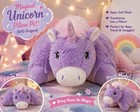 Magical Unicorn Pillow Pet Purple Unicorn Stuffed Animal Pillow 2010 Original