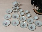 Vintage Japan Child s Play China Tea Set 20 Pieces Complete Girl In Pink Dress