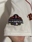 Majestic Boston Red Sox Mlb Jersey 2018 World Series Champions Patch White S