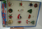 1990 s 14 Adj  Rings Store Display Board Lot Christmas Tree Ring In The Holidays