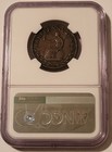 Canada  1813  1 2 Penny Token Field Marshal Wellington We-2a1 Au55 Bn Ngc