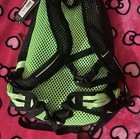 Nike Hypervoid Mesh Backpack Padded Zip Black green 977 Cu In One Size