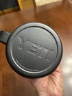Yeti Rambler 14oz Metal Insulated Coffee Mug Cup Tumbler   Lid Black