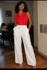  70s Dagger Collar Wide Leg Jumpsuit