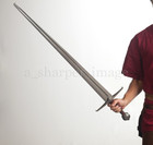 Cas Kingston Arms Practical Blunt Hand-and-a-half  bastard  Knights Sword Hema