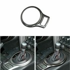 Real Carbon Fiber Hard Gear Shift Frame Cover Decoration For Subaru Brz 2018 19